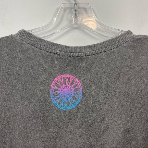 SOULCYCLE ACDC Short Sleeve Concert T-Shirt Graphic Band Tee Vintage Inspired M - Picture 7 of 10